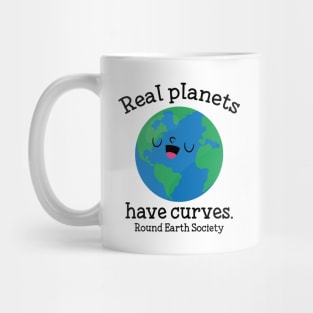 Real Planets Have Curves Mug